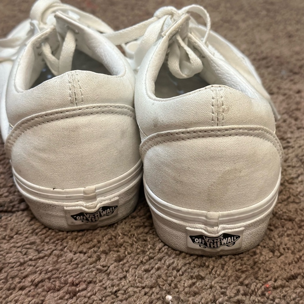 Vans Women's Old Skool shite - Picture 2 of 9